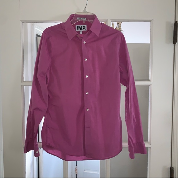 Mauve Button-Down - Picture 2 of 3